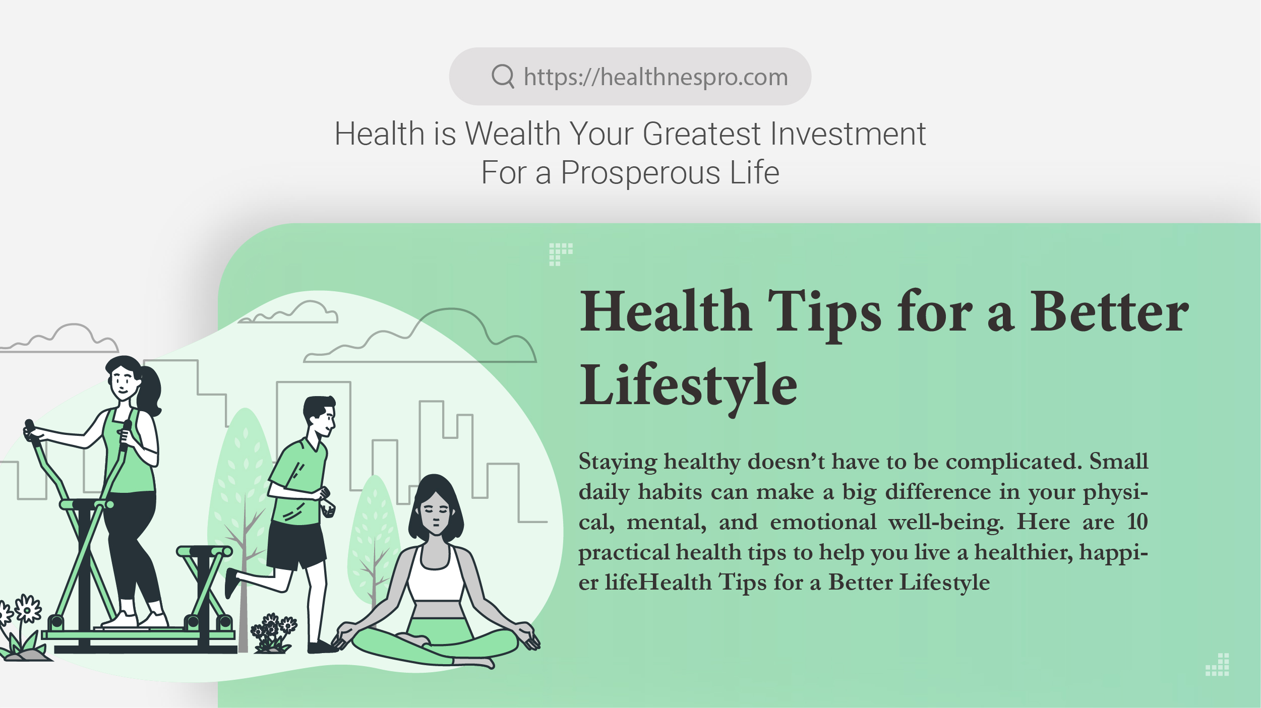 Health Tips for a Better Lifestyle
